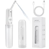 BATHKITY Portable Bidet for Travel, Multi- Bottle Compatible Handheld Bidet, 3 Water Pressure Modes, 180°Adjustable Nozzle, IPX6 Waterproof, White