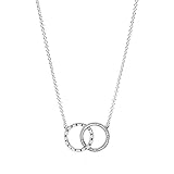 colgantes pandora mujer el corte ingles Collar Plata Circulos Pandora 396235CZ 45 (396235CZ45)