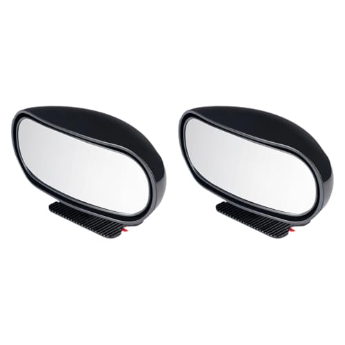 Espejo lateral retrovisor universal de ángulo amplio en pack de 2 piezas de PP y vidrio