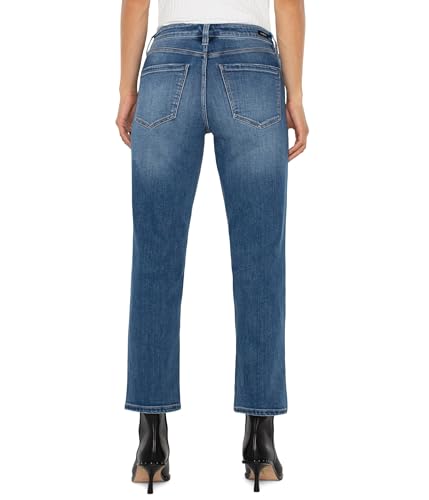 Liverpool Women's Kennedy Mid-Rise Crop Straight Vintage Denim2