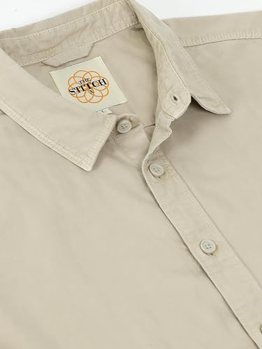 Image of StitchX Men's Full Sleeve Core Essentials Twill Over-Dyed Shirt XS-2XL