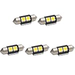 LED-Mafia – 2x / 5x LED 12V Soffitten 31 mm weiß Innenraum Ersatz Beleuc