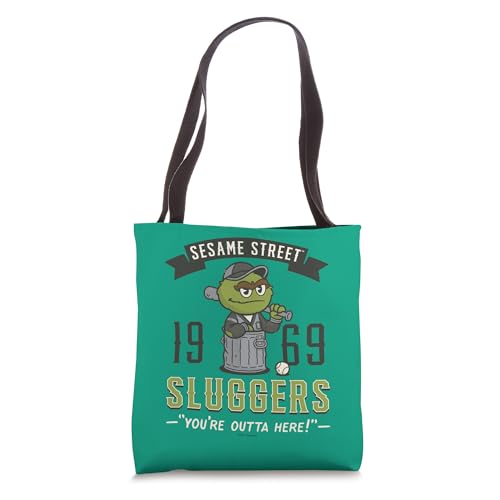 Sac tote bag Oscar the Grouch de Sesame Street idéal pour vos sorties urbaines et le shopping