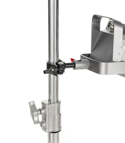 Image of PHOCUS Half Coupler Clamp with 5 /8 inch Pin, Photography Heavy Duty Truss Clamp for Round Tube to Support Studio Lighting, LED Ring Lights, Video Equipment (Clamp Range: 30-35mm)