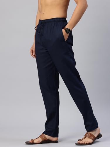 Image of Majestic Man Men's Pure Cotton Regular Fit Solid Pyjama