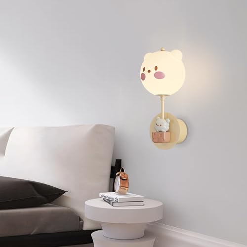 Aplique de pared infantil para eliminar el miedo a la oscuridad con luz suave LED 8