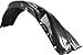 Evan Fischer Fender Liner Set Compatible with 2002-2006 Toyota Camry, Black, Plastic, Front Driver and Passenger Side TO1249116
