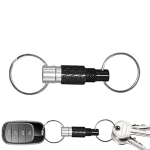 Uhngw Schnellverschluss-Schlüsselanhänger für Autoschlüssel