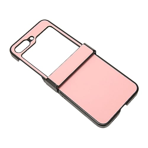 Rankomu Läderfodral för Galaxy Z Flip 5 - Rosa, Repfri Design