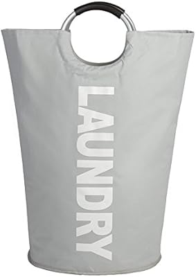 アルファックス 大容量折りたたみ式ランドリーバッグ グレー 620655
