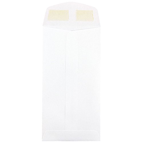 Jam Paper #7 Coin Business Envelopes - 3 1/2 X 6 1/2 - White - 25/Pack #TOP1