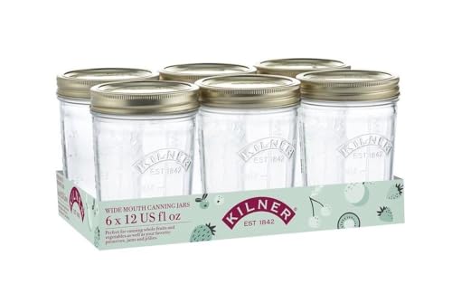 Kilner Wide Mouth Jar - 0.35Ltr (Box 6) Exclusive Set