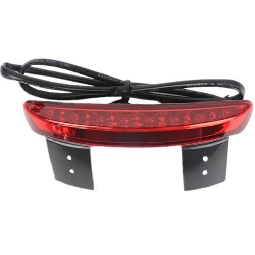 Feu de freinage arrière haute visibilité finition noire pour Sportster XL 883 1200