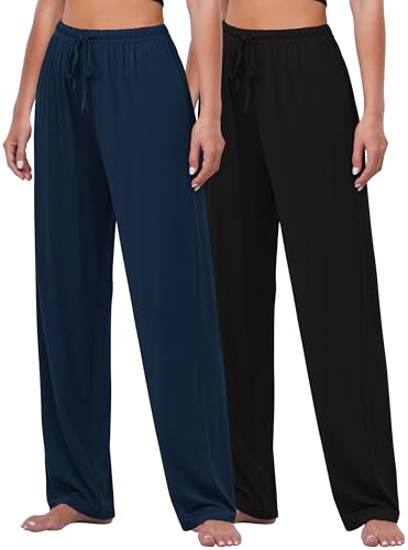 Leggings de yoga femme et bas de pyjama lâche pour le salon