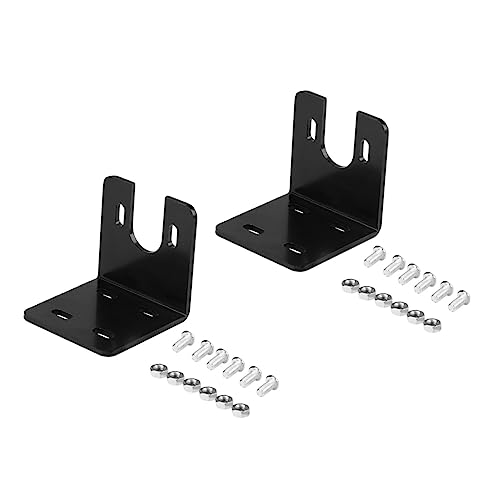 Mikikit Motors Mounting Bracket 2 Sets Accessories U-Type for Hobby and Replacement Mounting Holes for Quick Assembly