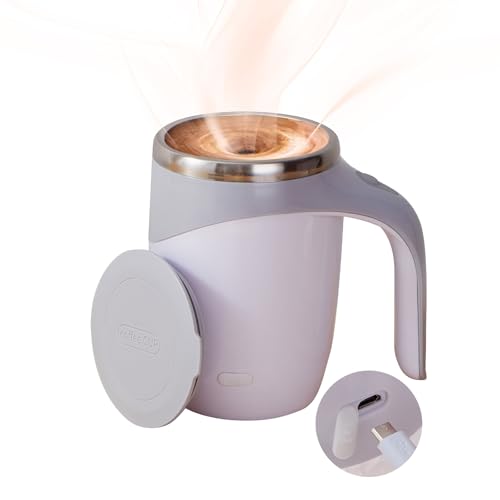 Automatic Stirring Coffee Mug, Rechargeable Automatic Stirring Coffee Mug, Electric Fun Automatic...