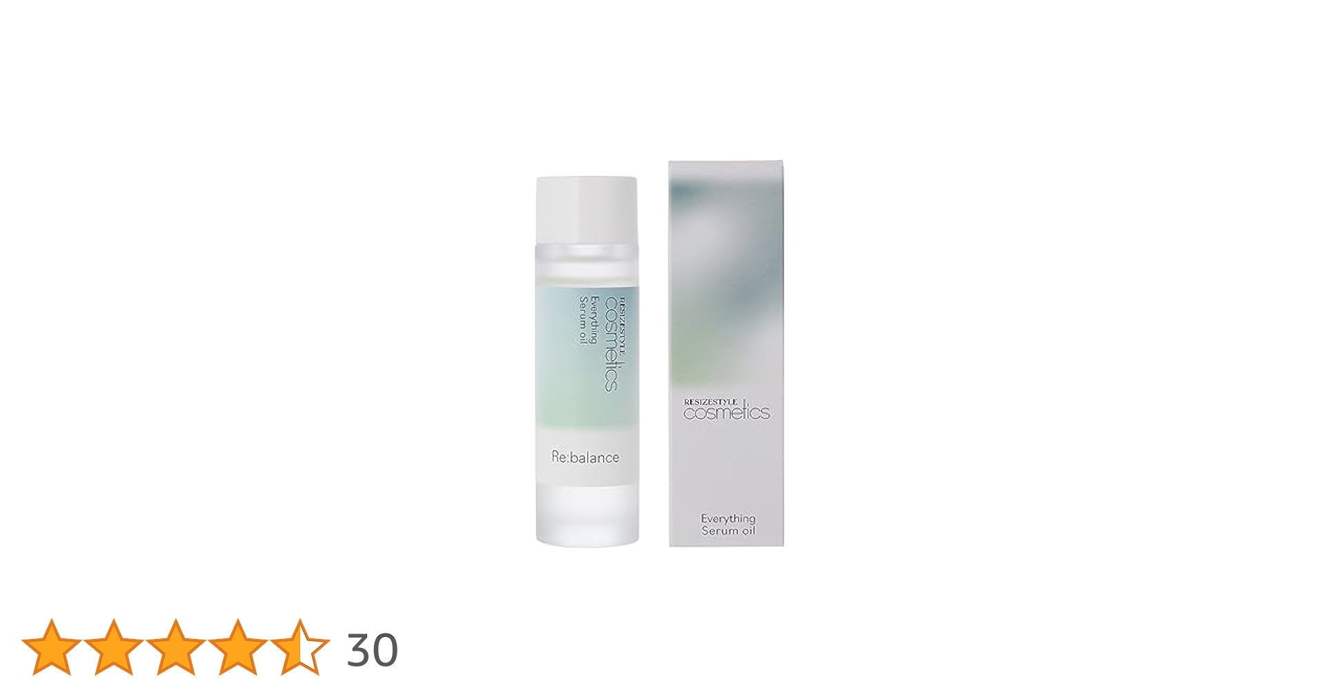Amazon | RESIZESTYLE cosmetics エブリシングセラムオイル Re