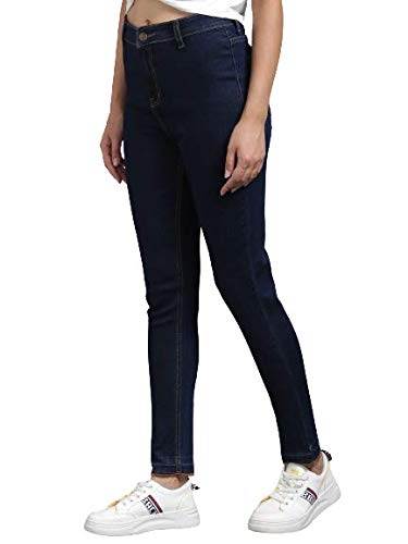 Image of KOTTY Women Cotton Lycra High Rise Jeans