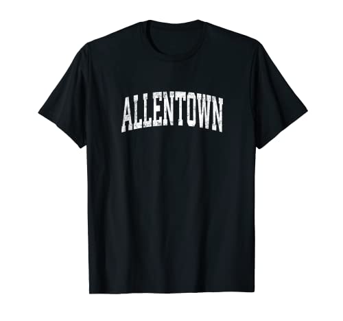 Allentown Pennsylvania PA - Diseño deportivo deportivo deportivo vintage Camiseta