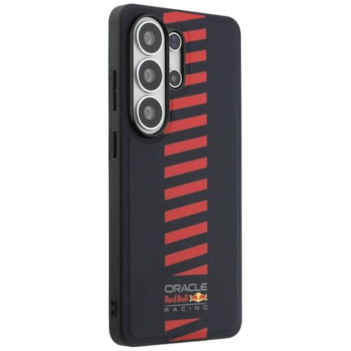 Image of CG MOBILE REDBULL Racing [Official Licensed], Protective Case Designed for Galaxy S26 Ultra (2026) | Magnetic Charging Compatible| Meshed PU Leather Case with Powerbar - Navy