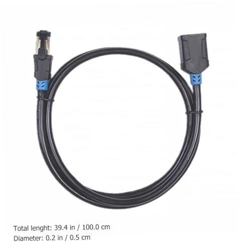 Cable Ethernet Extensor Shielded Patch Cord miniatura 2