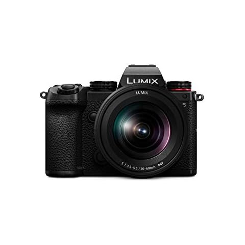 Panasonic LUMIX DC-S5KE-K - Cámara Evil con objetivo Lumix 20-60mm/F3.5-5.6, 24 MP, 4K Cover