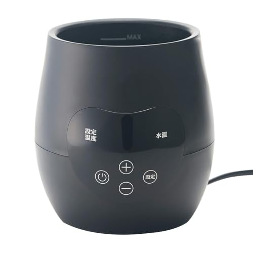 電気酒燗器 酒かん器 のんべえ横丁 NBE-1 湯煎式 日本酒 電気 熱燗器 お燗 (ブラック)（Amazon）