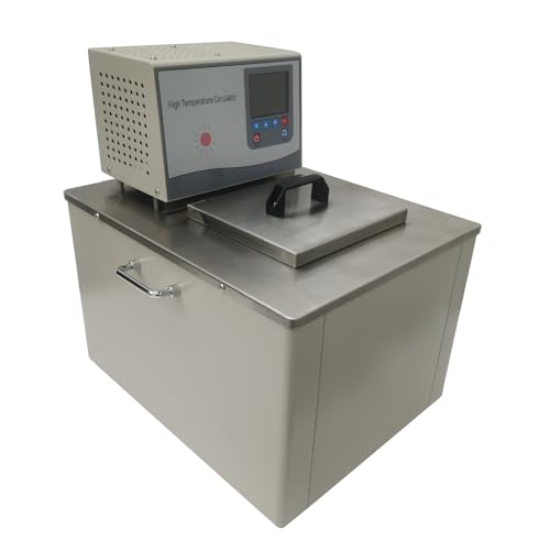 Banfluxion 220V 30L Laboratory Thermostatic Circulator Pump 3.9KW Digital High Temperature Circulator Oil Bath with Adjustable Temp Room Temp ~ 300°C for Reactor Evaporator