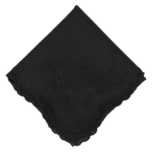 [ランバン コレクション] レディース 刺繡ハンカチ 08001203 ハンカチ 女性