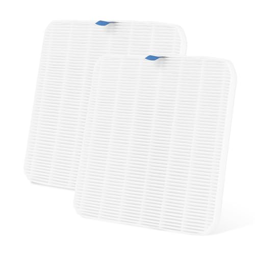 Image of Makartt Nail Dust Collector Filter - Replacement Filter Reusable Dust Filter For Larina Nail Dust Collector Vacuum Fan Dust Nail Tool Attach 99% of Nail Dust Easy to Clean 2 Pack White
