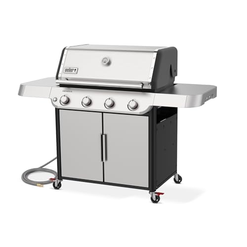 Weber Genesis S415 Natural Gas Grill, Stainless Steel Grill Master Inc.