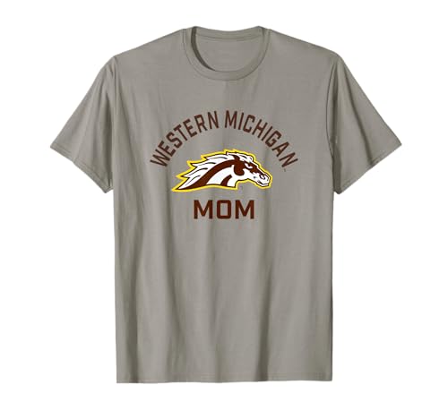 Western Michigan University Broncos Arched Mom T-Shirt