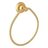 Rohl U.6434eg – Perrin & Rowe Holborn 6 – Goutte Anneau porte-serviettes en anglais en or