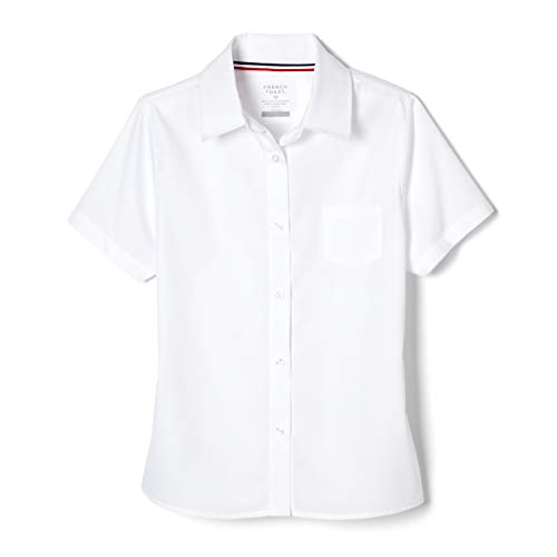 French Toast Girls' Short Sleeve Pocket Shirt