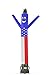 LookOurWay Air Dancers Wacky Waving Inflatable Tube Guy - 7ft Tall Inflatable Advertising Waving Dancing Man with Sky Dancer Blower - American Flag