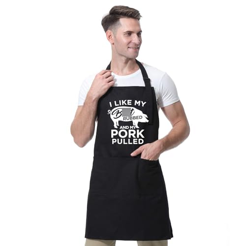 Miracu Funny Cooking Aprons for Men, Mens Grilling...