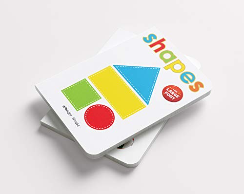 Shapes: Early Learning Board Book With Large Font (Big Board Books Series) #TOP5