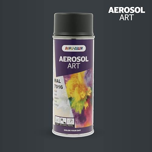 DUPLI-COLOR AEROSOL ART RAL 7016 Anthrazitgrau matt 400 ml - Sprühfarbe – Ansicht 2