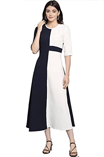 The Bebo Women Dress Half Sleeve A line 