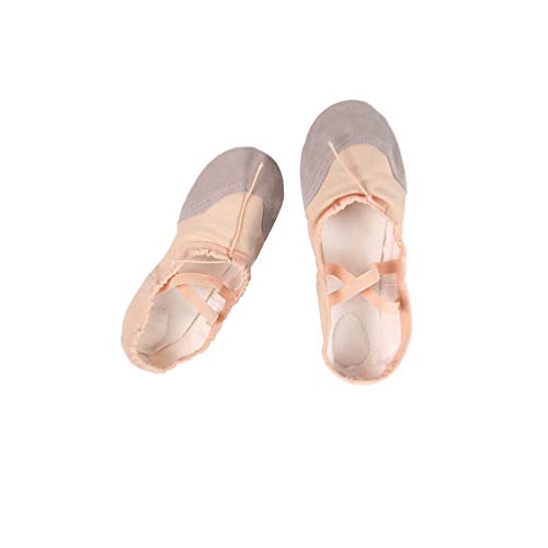 SUPVOX Sapatilhas de balé Sapatilhas de balé Pilates Sapatos de ioga Dança Ginástica para Crianças A
