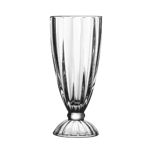 Vasos transparentes for beber de 13 oz con tallo y base estable para agua 2