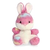 Aurora Adorable Palm Pals Buniberry Jellybean Bunny Stuffed Animal - Fun Collectible Plush For Kids and Adult Collectors - Seasonal Plush For The Spring Season - Purple 5.5 Inches