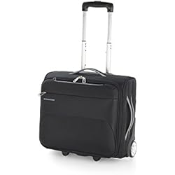 Maletin Portadocumentos Gabol Gabol Zambia, Equipaje De Mano Unisex, Negro, 44 Cm