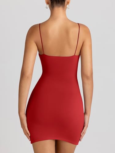 Image of LILLUSORY Women's Mini Sexy Bodycon Dress 2026 Spring Summer Going Out Short Backless Party Club Dresses Y2k Clothes