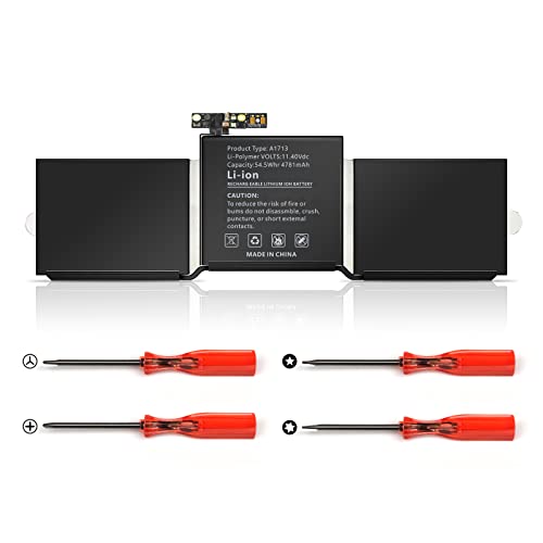 Batterie MacBook Pro 13 A1708 haute capacité 4781mAh pour retrouver l'autonomie