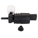 cciyu Windshield Washer Pump Motor Replacement fit for Audi VW 1J6955651