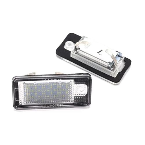 Luz matrícula LED sofisticada y de gran durabilidad para Audi S3 S4 S6 S8 Q7 3