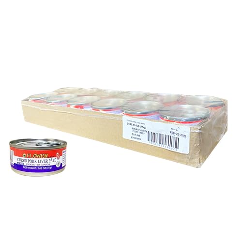 Flower Brand Cured Pork Liver Pâté 2.65 oz(Pack of 24)
