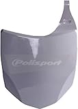 Polisport 8656800002 - Tabella Portanumero Replica Oem Realizzata In Plastica Lucida Resistente E Durevole Compatibile Con Le Moto Kawasaki In Colore Bianco - 2