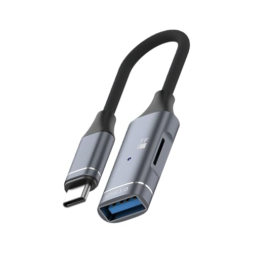 USB C USB3.0 �A�_�v�^ �������J�[�h �J�[�h���[�_�[�𓋍� �V�[�����X�ȃt�@�C���]�� �����̃f�o�C�X�p�̃A���~�j�E���f�U�C�� USB �^�C�v C �R���o�[�^ �������X���b�g